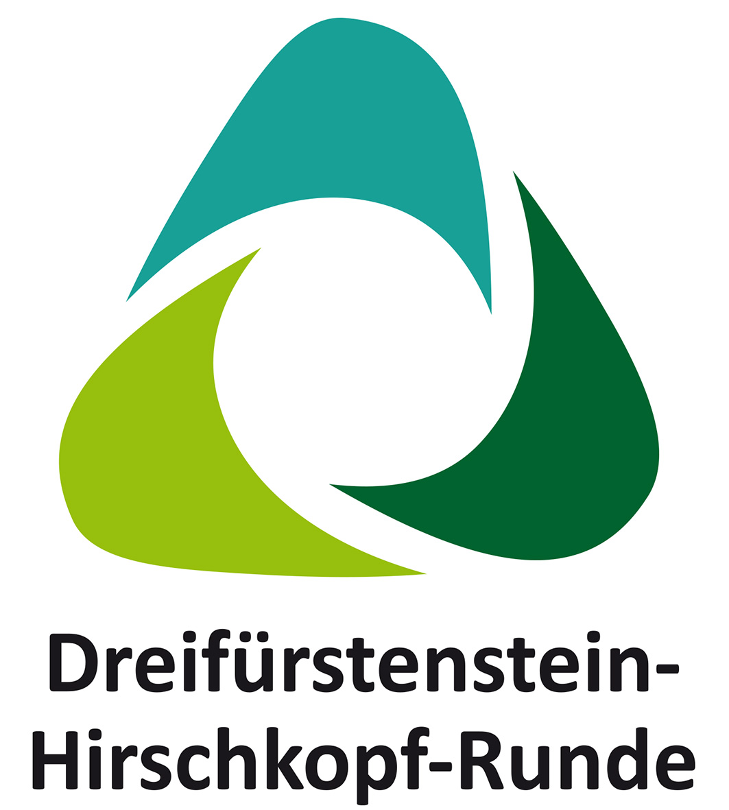 Logo Dreifürstenstein-Hirschkopf-Runde